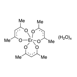 Erbium(III) acetylacetonate hydrate Chemical Structure